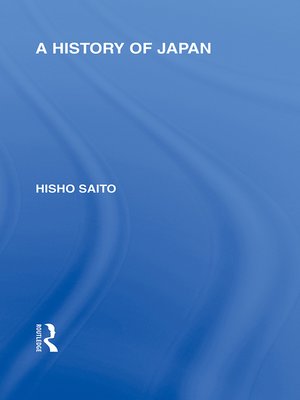 cover image of A History of Japan